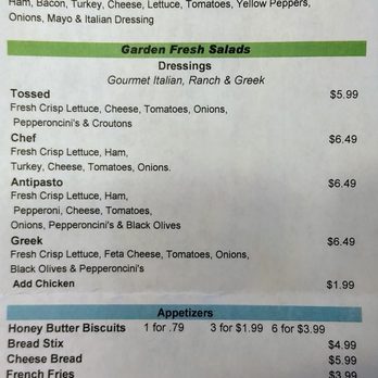 Round Haus Pizza & Party Shop menu 2