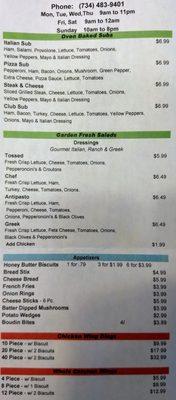 Round Haus Pizza & Party Shop menu 5